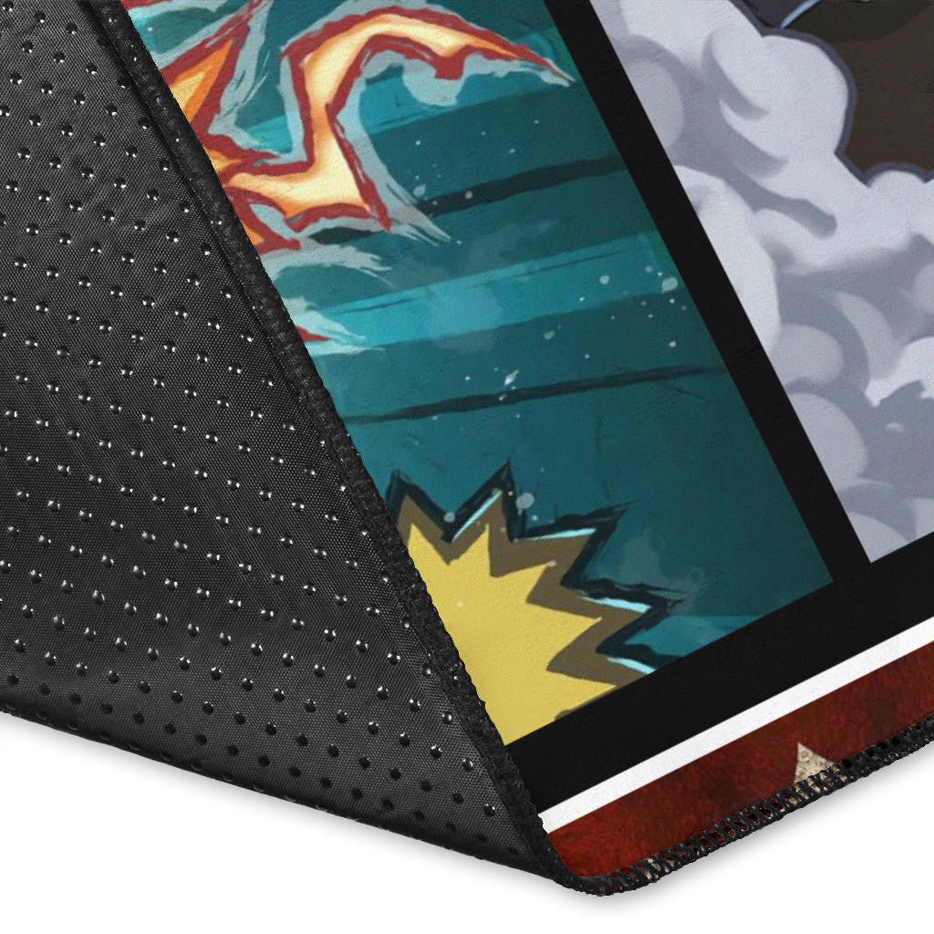 Naruto Main Characters Area Rug Anime Home Decor Custom For Fans NA030301