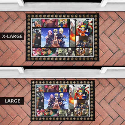 Team 7 Jiraiya Naruto Door Mat Anime Home Decor Custom For Fans NA030302