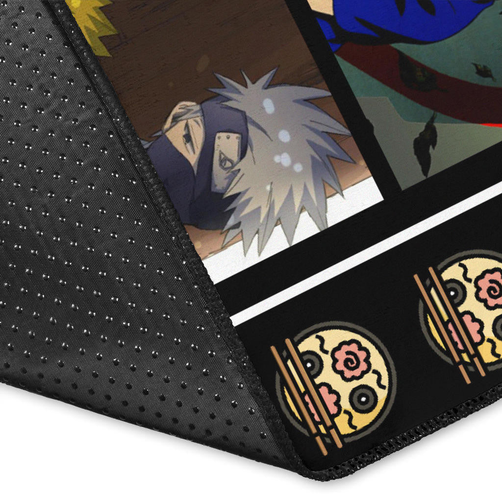 Team 7 Jiraiya Naruto Area Rug Anime Home Decor Custom For Fans NA030302