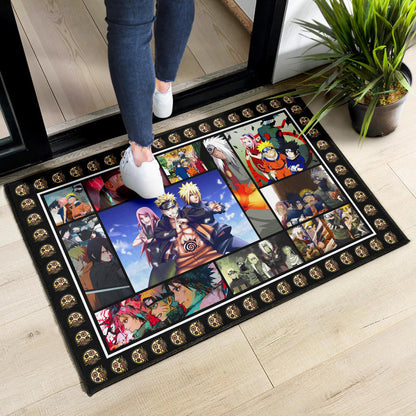 Team 7 Jiraiya Naruto Door Mat Anime Home Decor Custom For Fans NA030302