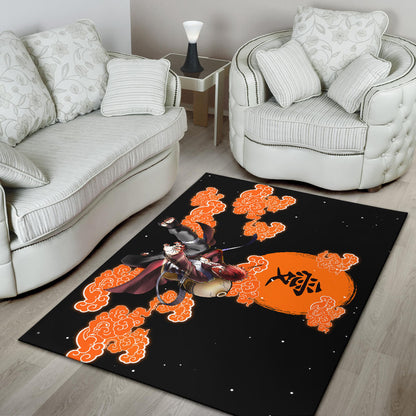 Gaara Naruto Area Rug Anime Home Decor Custom For Fans NA021805