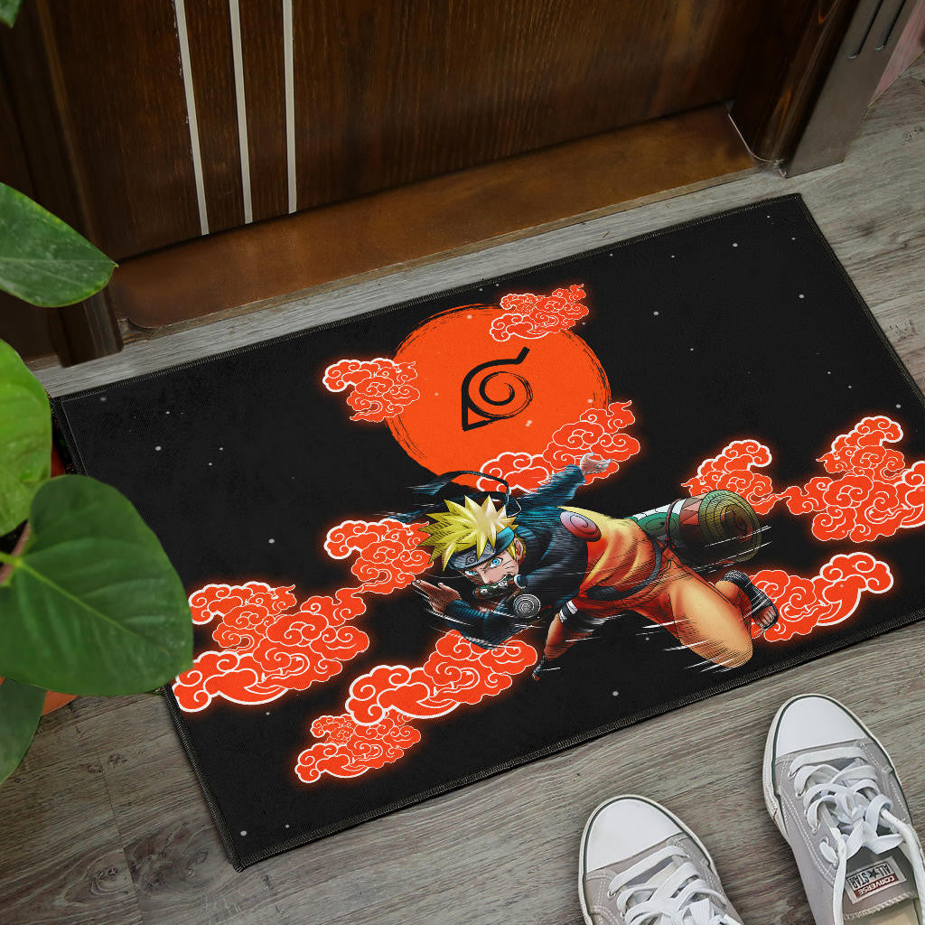 Naruto Uzumaki Door Mat Anime Home Decor Custom For Fans NA021802
