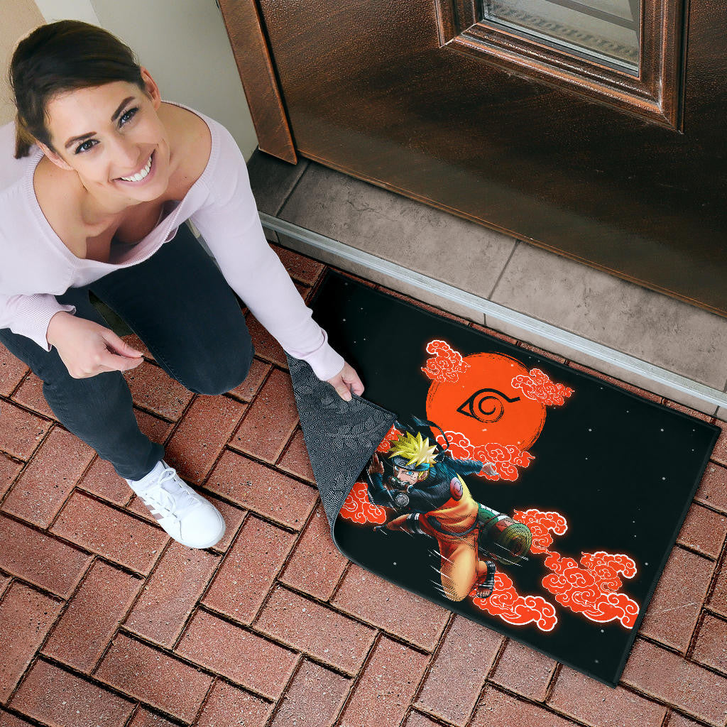 Naruto Uzumaki Door Mat Anime Home Decor Custom For Fans NA021802