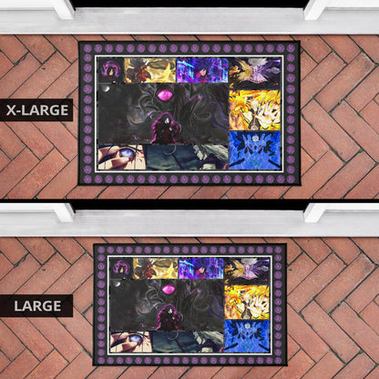 Madara Uchiha Naruto Door Mat Anime Home Decor Custom For Fans NA030201