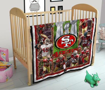 San Francisco Players 49ers Area Rug American Football Home Decor Custom For Fans