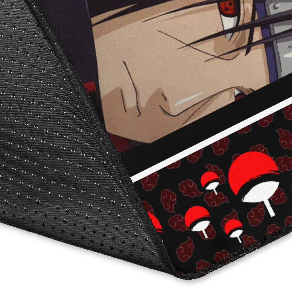 Itachi Vs Sasuke Uchiha Naruto Area Rug Anime Home Decor Custom For Fans NA030203