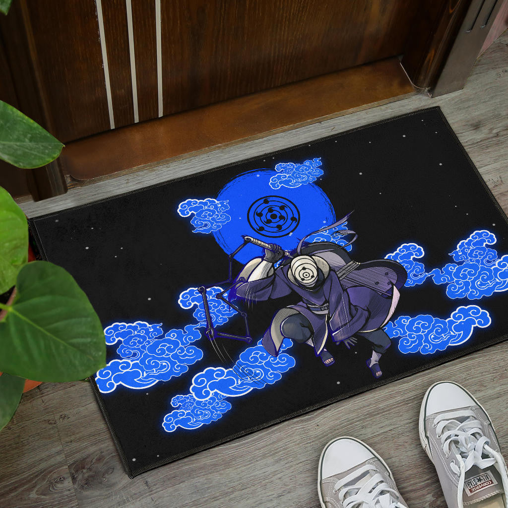 Obito Uchiha Naruto Door Mat Anime Home Decor Custom For Fans NA021801