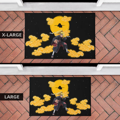 Deidara Akatsuki Naruto Door Mat Anime Home Decor Custom For Fans NA021803