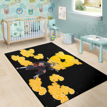 Deidara Akatsuki Naruto Area Rug Anime Home Decor Custom For Fans NA021803