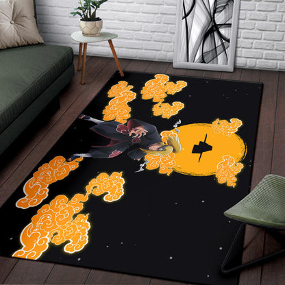 Deidara Akatsuki Naruto Area Rug Anime Home Decor Custom For Fans NA021803