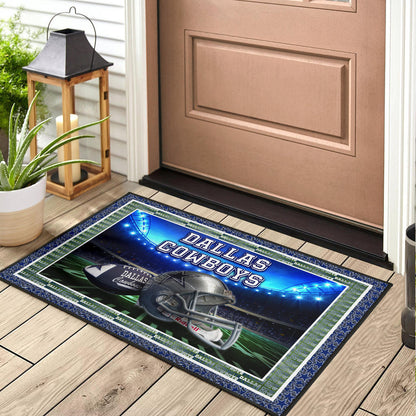 Dallas Symbol Cowboys Door Mat American Football Home Decor Custom For Fans