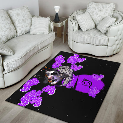 Sai Konoha Naruto Area Rug Anime Home Decor Custom For Fans NA021804