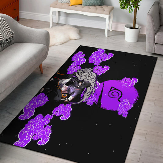 Sai Konoha Naruto Area Rug Anime Home Decor Custom For Fans NA021804