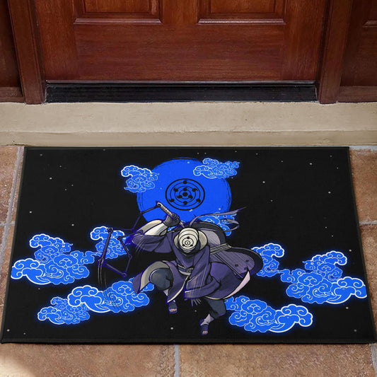 Obito Uchiha Naruto Door Mat Anime Home Decor Custom For Fans NA021801
