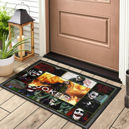 Joker Quote Door Mat Movie Home Decor Custom For Fans NT030201