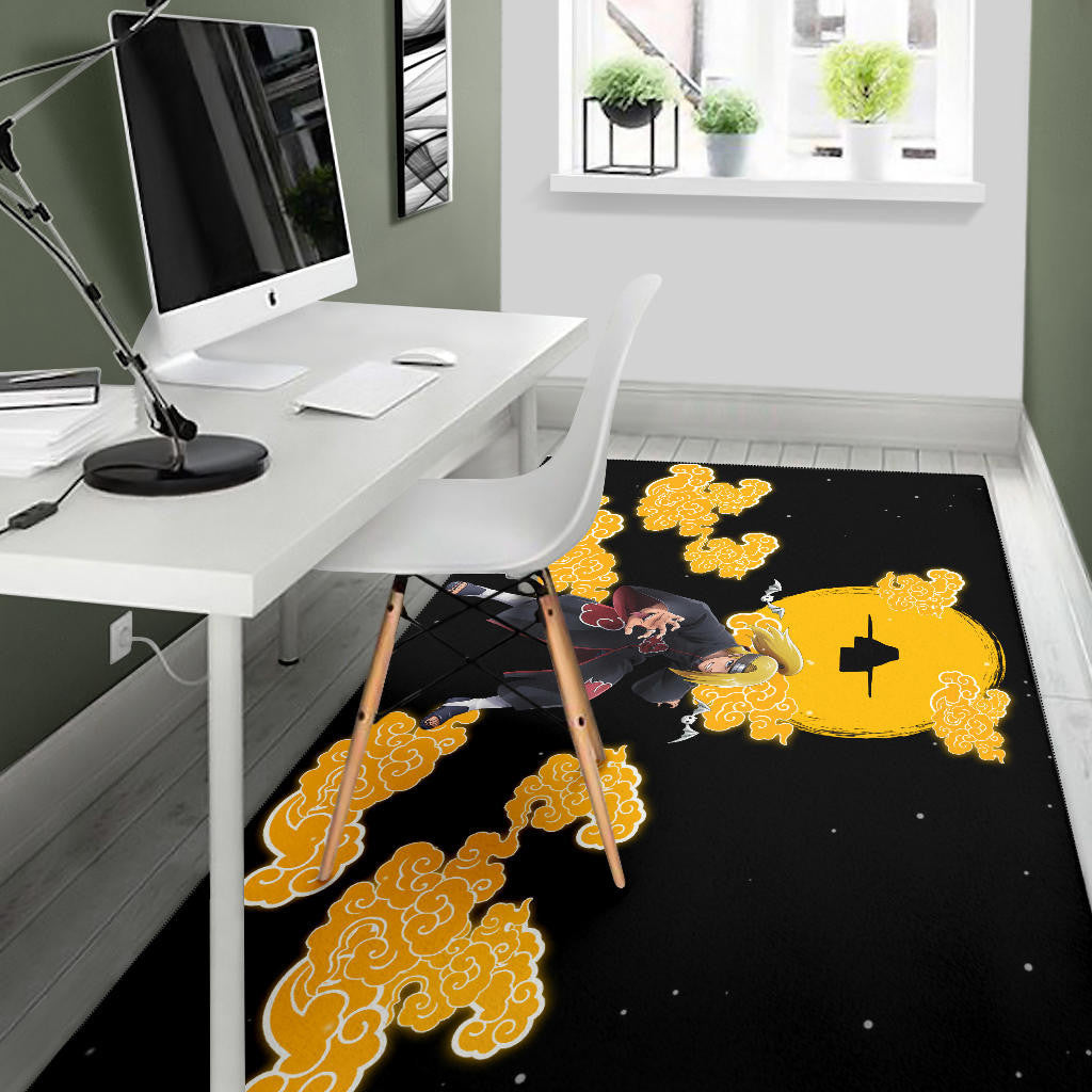 Deidara Akatsuki Naruto Area Rug Anime Home Decor Custom For Fans NA021803