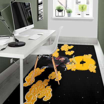 Deidara Akatsuki Naruto Area Rug Anime Home Decor Custom For Fans NA021803