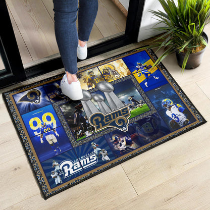 Los Angeles Players Rams Door Mat American Football Home Decor Custom For Fans