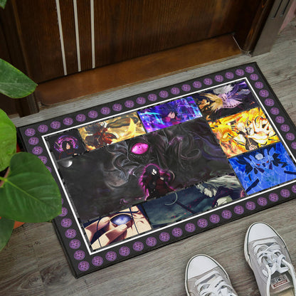 Madara Uchiha Naruto Door Mat Anime Home Decor Custom For Fans NA030201