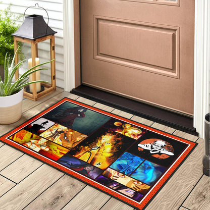 Madara Uchiha Vs Naruto Door Mat Anime Home Decor Custom For Fans NA030202
