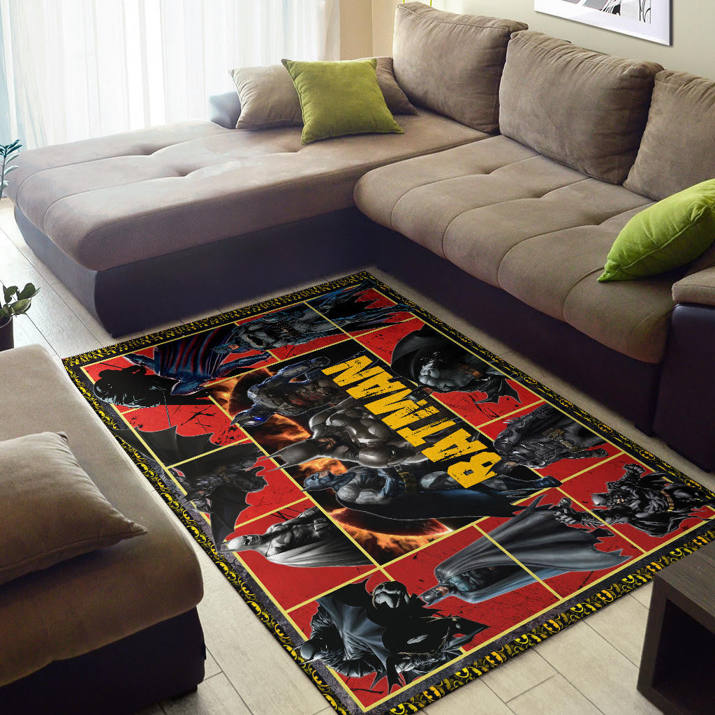 The Bat Man Area Rug Movie Home Decor Custom For Fans NT022203