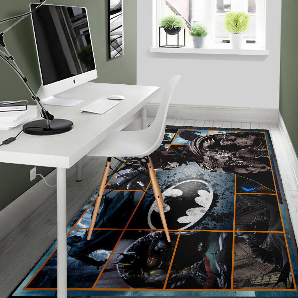 The Bat Man Area Rug Movie Home Decor Custom For Fans NT022204