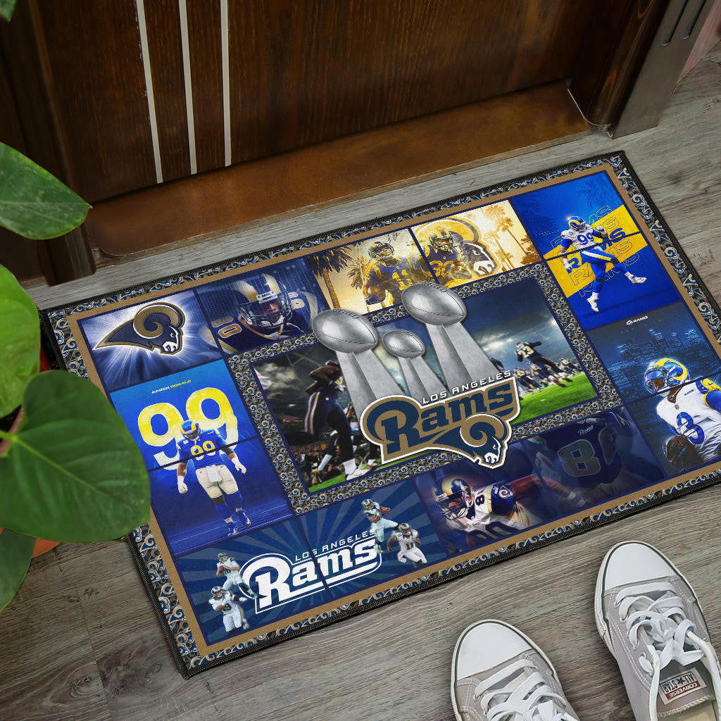 Los Angeles Players Rams Door Mat American Football Home Decor Custom For Fans