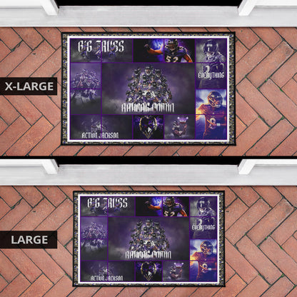 Baltimore Players Ravens Door Mat American Football Home Decor Custom For Fans