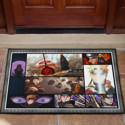 Pain Akatsuki Vs Naruto Door Mat Anime Home Decor Custom For Fans NA030204