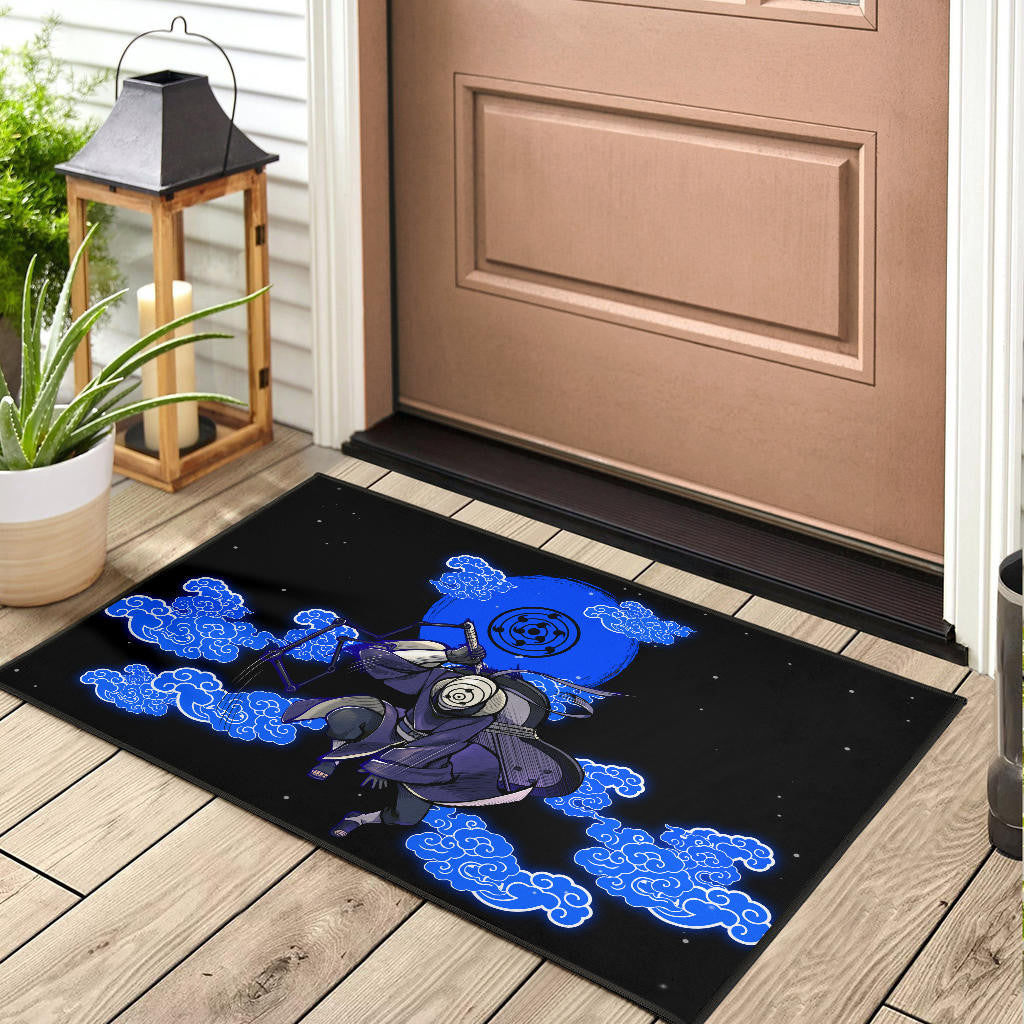 Obito Uchiha Naruto Door Mat Anime Home Decor Custom For Fans NA021801