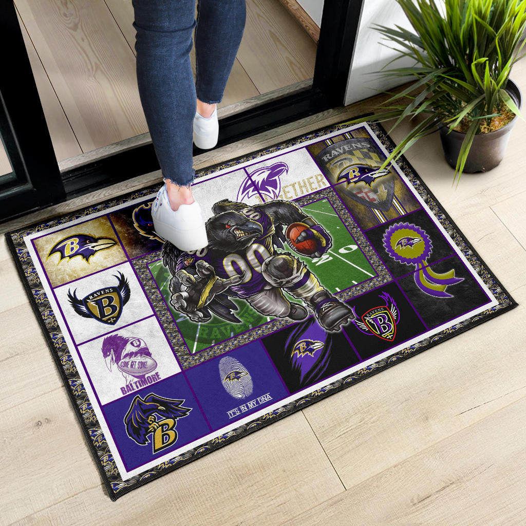 Baltimore Players Ravens Door Mat American Football Home Decor Custom For Fans