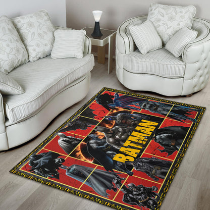 The Bat Man Area Rug Movie Home Decor Custom For Fans NT022203
