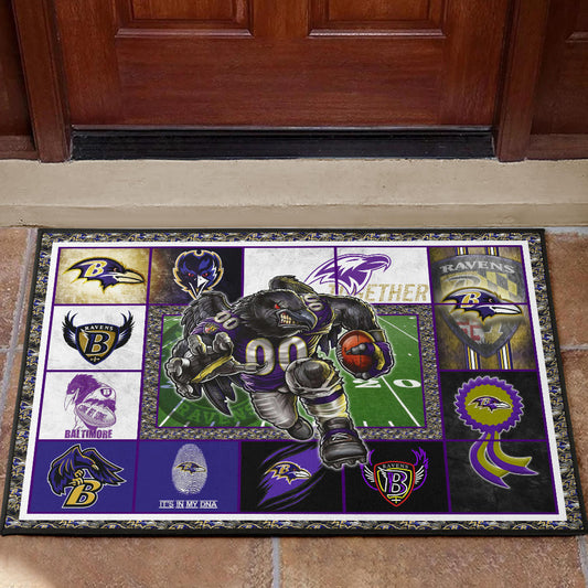 Baltimore Players Ravens Door Mat American Football Home Decor Custom For Fans