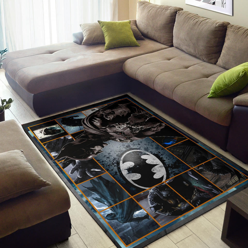 The Bat Man Area Rug Movie Home Decor Custom For Fans NT022204