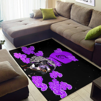 Sai Konoha Naruto Area Rug Anime Home Decor Custom For Fans NA021804