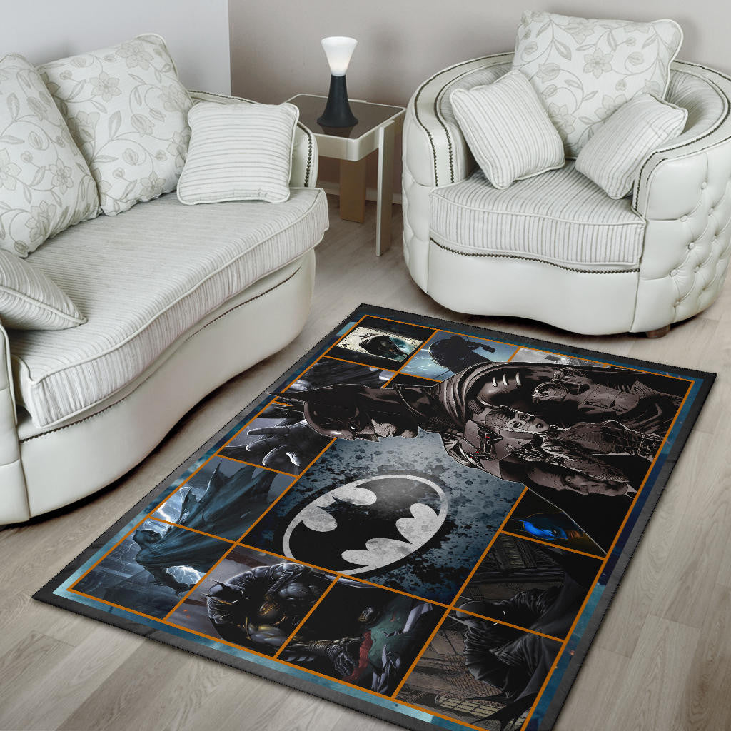 The Bat Man Area Rug Movie Home Decor Custom For Fans NT022204