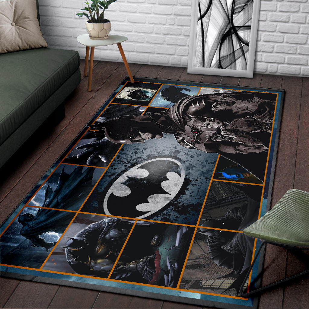 The Bat Man Area Rug Movie Home Decor Custom For Fans NT022204