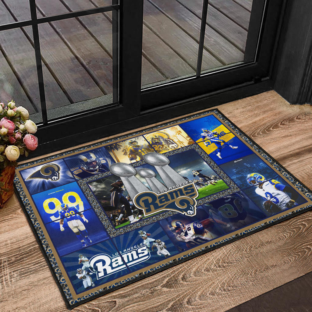 Los Angeles Players Rams Door Mat American Football Home Decor Custom For Fans