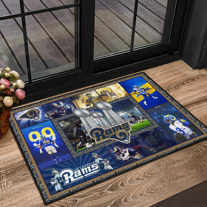 Los Angeles Players Rams Door Mat American Football Home Decor Custom For Fans