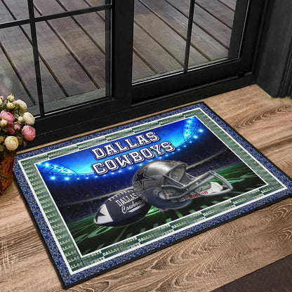 Dallas Symbol Cowboys Door Mat American Football Home Decor Custom For Fans