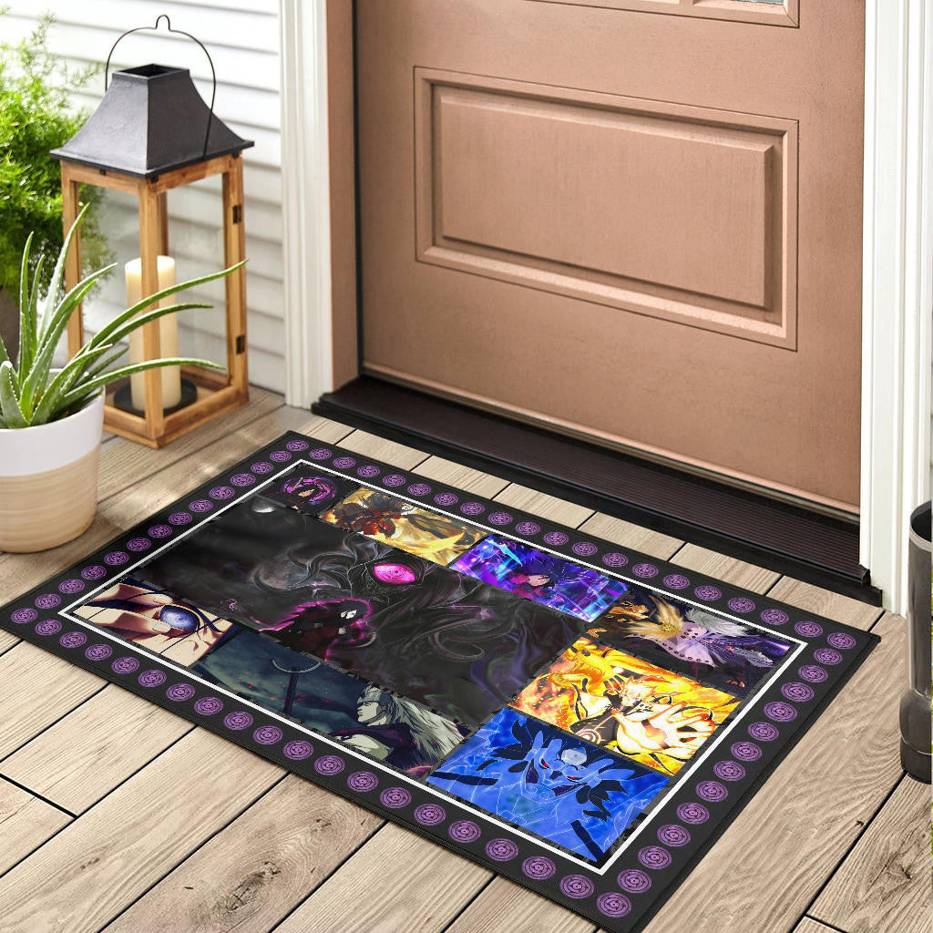 Madara Uchiha Naruto Door Mat Anime Home Decor Custom For Fans NA030201