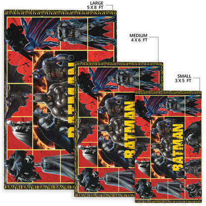 The Bat Man Area Rug Movie Home Decor Custom For Fans NT022203