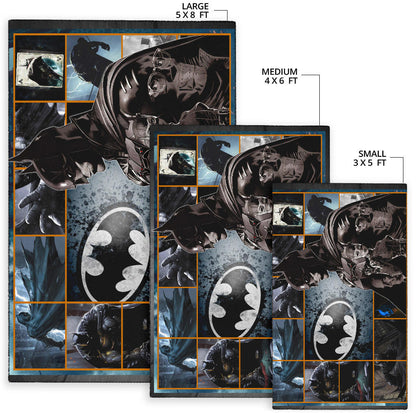 The Bat Man Area Rug Movie Home Decor Custom For Fans NT022204