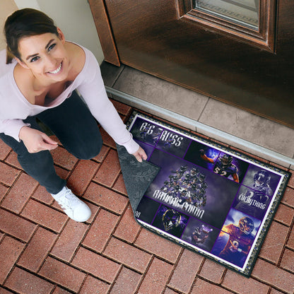 Baltimore Players Ravens Door Mat American Football Home Decor Custom For Fans