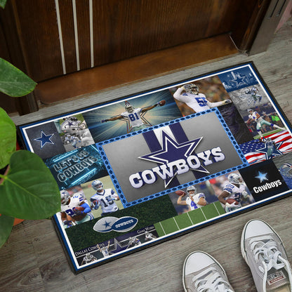 Dallas Players Cowboys Door Mat American Football Home Decor Custom For Fans