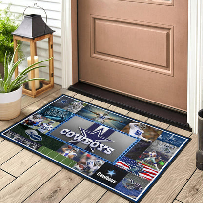 Dallas Players Cowboys Door Mat American Football Home Decor Custom For Fans