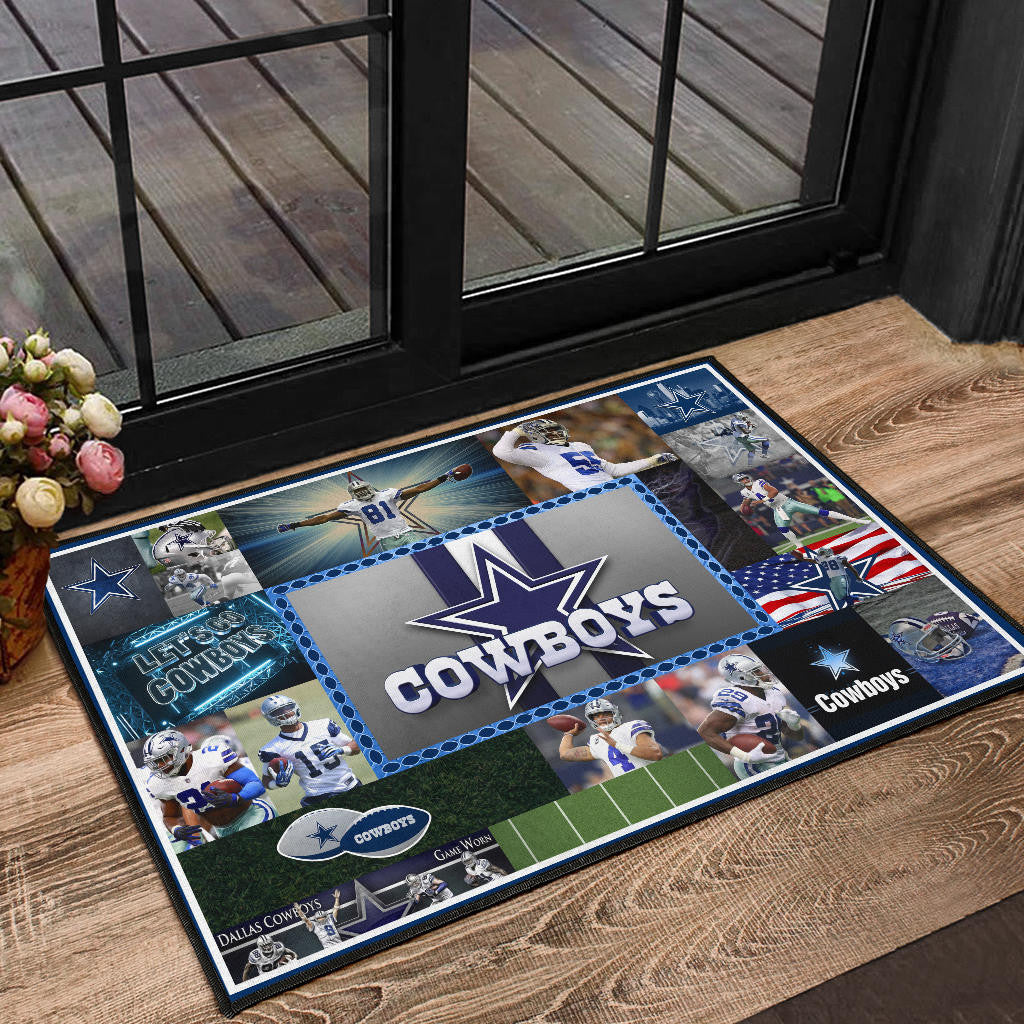 Dallas Players Cowboys Door Mat American Football Home Decor Custom For Fans