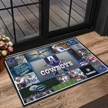 Dallas Players Cowboys Door Mat American Football Home Decor Custom For Fans