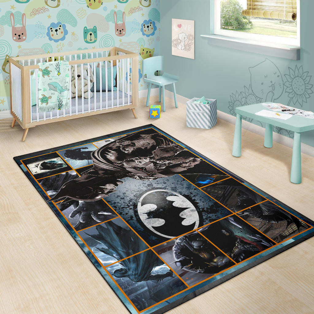The Bat Man Area Rug Movie Home Decor Custom For Fans NT022204