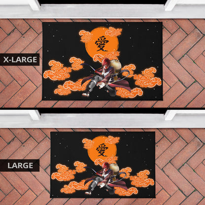 Gaara Naruto Door Mat Anime Home Decor Custom For Fans NA021805